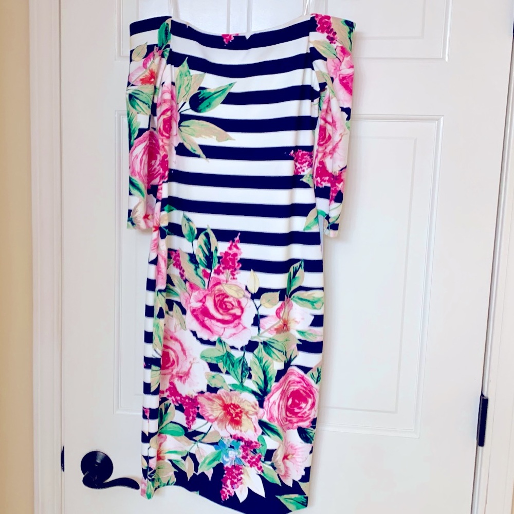 Eliza J size 6 dress Multi Color New with Tags from Nordstrom